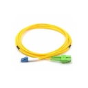 Jarretière optique mono LCPC/SCAPC duplex Zipp jaune 20m