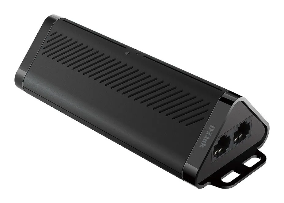 PROLONGATEUR POE 2 PORTS GIGA 802.3at 802.3af 500M Max sans alim protection 4KV