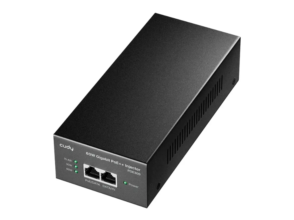 CUDY POE300 Injecteur Gigabit PoE++ 60W