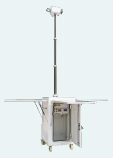 Ready - Mât mobile de surveillance autonome - AC / Solaire / Batterie - H : 4.20mt