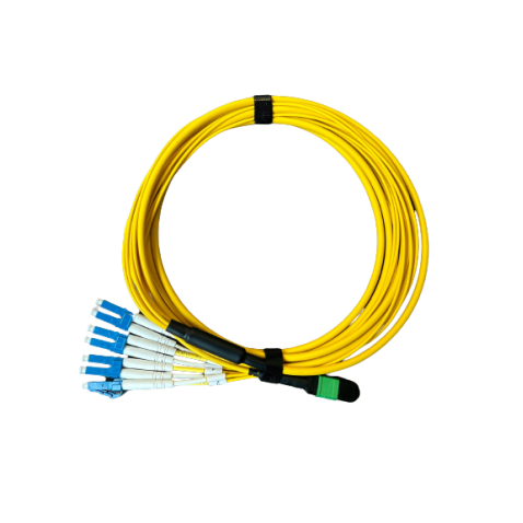 Câble Monomode 8 FO MPO/SCDx longueur 7 m Jaune