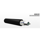 Câble unitube intérieur/extérieur 12 FO OM1 armé fibre de verre LSOH