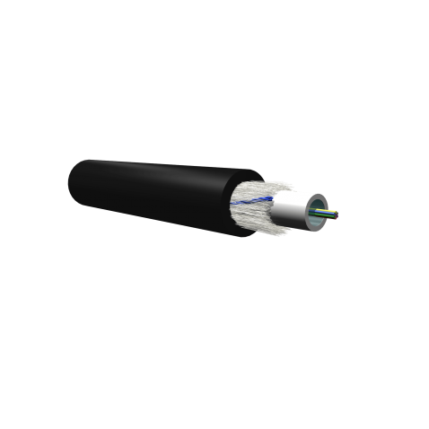 [CO3MM3DXX24FO] Câble unitube intérieur/extérieur 24FO OM3 armé fibre de verre LSOH
