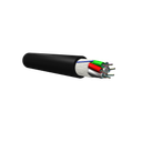 Câble multitubes intérieur/extérieur 36 FO 50/125 OM4 armé fibre de verre LSOH