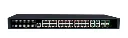 Switch managé L2+ 24 ports 10/10/1000 POE at + 4 ports combo sfp / giga