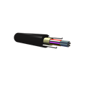 Câble Microgaine Aéro/Sout 12FO SM armé fibre de verre PE 1T12 G652-G657 ref 353