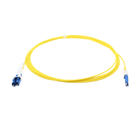 Jarretière optique mono CSUPC/CSUPC DX  jaune  Uniboot G657A1 LONGUEUR AU CHOIX