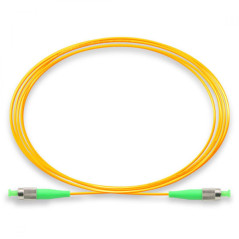 Jarretière optique mono FCAPC/FCAPC simplex jaune 1m