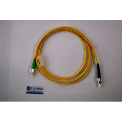Jarretière optique mono FCAPC/ST simplex jaune 1m