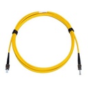 Jarretière optique mono FCPC/ST simplex jaune 1m