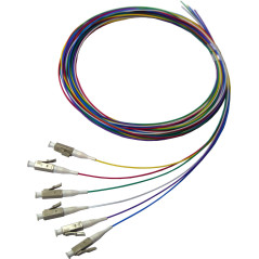 Pack 12 Pigtails couleurs OM2 Easystrip LCPC 2M 900 µm