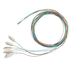 [PIG4MMX6SCX2M] Pack 6 Pigtails couleurs OM4 Easystrip SCPC 2M  900 µm