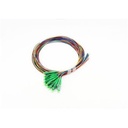 Pack 12 Pigtails couleurs monomode Easystrip LCAPC 2M G652 9/125 900 µm