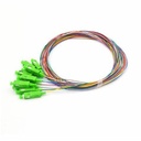 Pack 12 Pigtails couleurs monomode Easystrip SCAPC 2M G652 9/125 900 µm