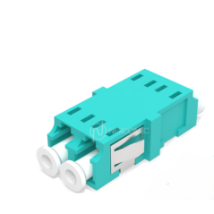 [TOXMMLCDXSOROM3] Traversée optique multimode LC DUPLEX sans oreilles aqua om3
