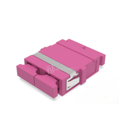 [TOXMMSCDXSOROM4] Traversée optique SC duplex multimode sans oreilles fuchsia pour OM4