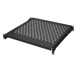 Plateau fixe 4 montants 19" 1U - Larg.446prof.350mm