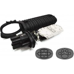 Boitier d'épissurage Optique Dôme 96/144 FO (cassettes et accessoires inclus)