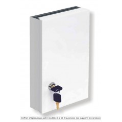 Coffret d'épissurage petit modèle 8 à 12 traversées (ss support traversées)