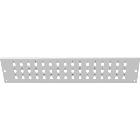 [CESUGR48XSTXX] Support traversées 48 ST / FC pour coffret grand modèle