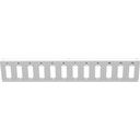 Support traversées 12 SC Duplex pour coffret moyen modèle
