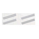 Support traversées 24 SC Sx / LC Dx pour coffret moyen modèle