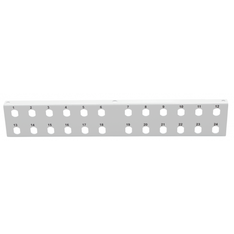 [CESUMO24XSTXX] Support traversées 24 ST / FC pour coffret moyen modèle