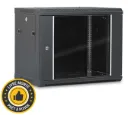 Coffret 19 " 6 U 600 X 450 (H x L x P) - NOIR RAL 9005