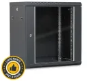 Coffret 19 " 12 U 600 X 600 (H x L x P) - NOIR RAL 9005