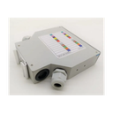 Boitier optique RAIL DIN pour 12 SCSX/6 LCDX avec cassette 12 epissures