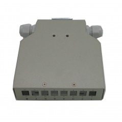 Boitier optique RAIL DIN pour 8 SCSX/8LCDX