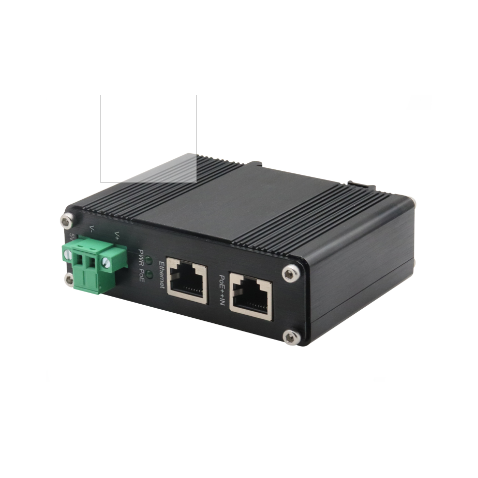 SPLITTER POE++ 10/100/1000 Mbps 802-3bt sortie 24 vdc 40 w