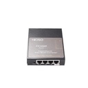 Convertisseur média Monomode 4 RJ45 10/100/1000 ET 2 x SC Duplex 1000 20 km