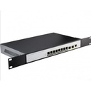 Switch PoE+ at géré 8 ports 10/100/1000 Mbps avec 2 Ports Gigabit SFP alim 120 W
