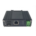 convertisseur de media POE++ industriel 10/100/1000 vers SFP 90 W