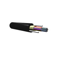 [COXSMUMAS144FO] Câble Microgaine Aéro/Sout 144FO SM armé fibre de verre PE 12T12