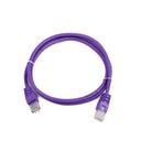 Cordon cuivre RJ 45 FTP Cat. 6 Gaine PVC 2 m Violet 100% cuivre