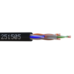 Câble 4 paires U/UTP cat6 IP VIDEO LSZH AWG24 OUTDOOR TOURET 500m