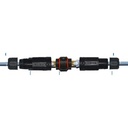 Jonction RJ45 1Gb étanche IP 68