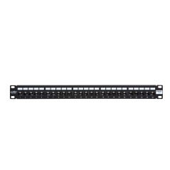 19" Panneau téléphonique 25xRJ45 Noir (3,6;4,5)