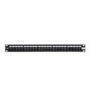 19" Panneau téléphonique 25xRJ45 Noir (3,6;4,5)