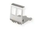 Support 2 RJ45 sur raill DIN