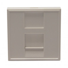 [FIBROC5202-1B] PLASTRON SIMPLE 45X45 MM BLANC