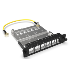 LGX cassette avec 6 ports Embase Keystone, non-chargé NEXCONEC