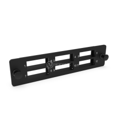 LGX Plaquette d’adaptateur 6 Positions SC DX/LC quad , non-chargé NEXCONEC