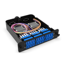 LGX Cassette d’épissure LC 24FO OS2 chargé 24x pigtails LC/UPC NEXCONEC