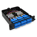 Module d'épissure LGX SC 12FO SM bleu chargé 12x tresses SC/UPC G657A1 600um col