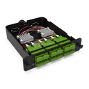 Module d'épissure LGX SC/APC 12FO SM vert chargé 12x tresses SC/APC G657A1 NEXCO