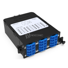 HD Cassette MPO-LC Elite 24FO (2x12) Mono Pol B NEXCONEC
