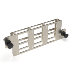 [NEXMP4KJ00] Module HD 6 Ports Embase Keystone Blindé , Vide NEXCONEC